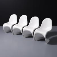 Verner Panton PANTON CHAIR Stackable Chairs, Set of 4 - Sold for $1,536 on 05-17-2026 (Lot 748).jpg